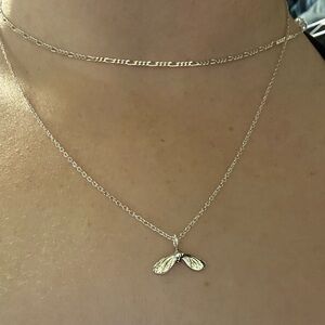 **ON HOLD** Silfr Metal Art Sterling Silver Samara Necklace